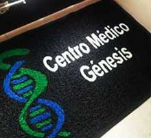 Tapete Centro Médico Génesis Reynosa